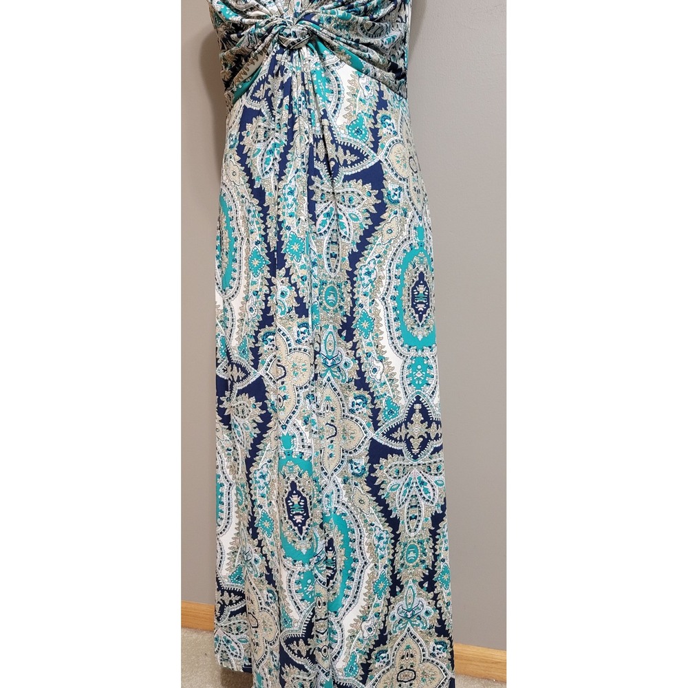 Soft Surroundings Paisley Knotted Maxi Dress - Picture 6 of 6